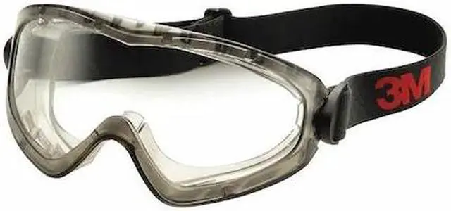 Alt view image 2 of 2 - 3m Anti-Fog Non-Vented Protective Goggles, Clear Lens   GG2891S-SGAF