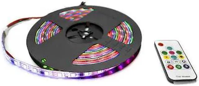 Alt view image 5 of 6 - RS5M5050IP67-C - 16ft (5M) 5050 Strip Lighting Reel w/ Controller (RGB w/ Chasing) (IP67)