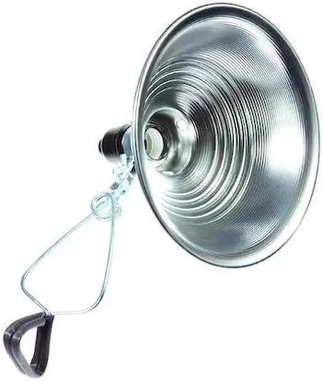 Alt view image 2 of 2 - BAYCO - SL-300PDQ6 Clamp Light - 8.5" Alum. Reflector - 6' 18/2 SPT-2 Cord