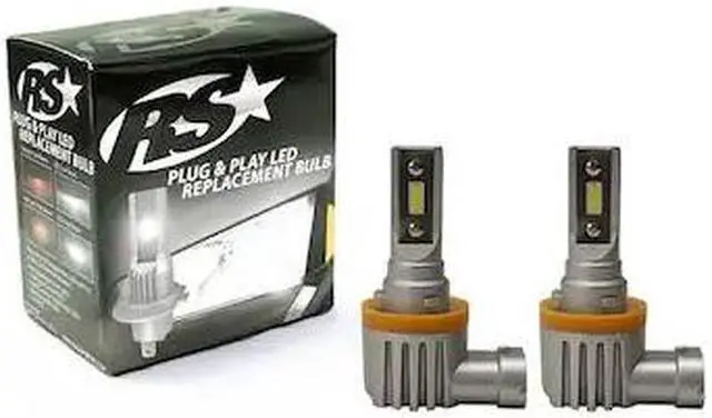 Alt view image 7 of 11 - RSPNPH8 - H8 PNP Series Plug-N-Play LED Direct OEM Replacement Bulbs (Pair)