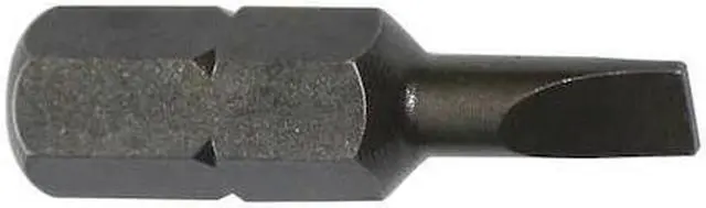 Alt view image 2 of 2 - APEX TOOL GROUP 445-00X-5PK Torsion Bit, SAE, 1/4", Hex, 2F-3R, 1", PK5
