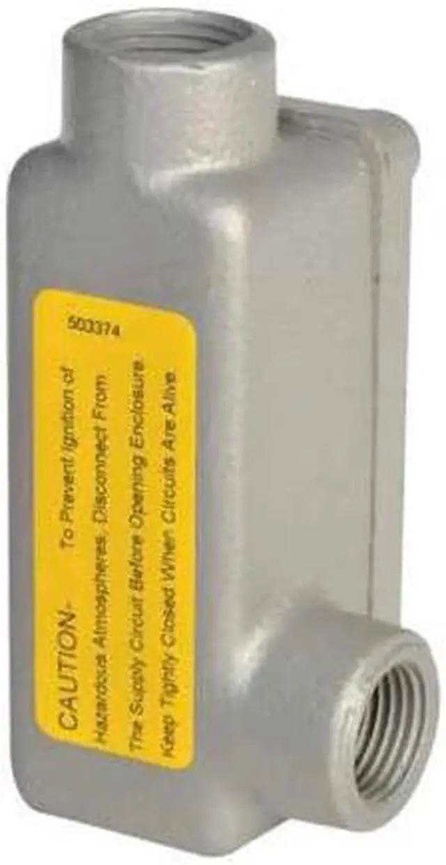 Main image of APPLETON ELECTRIC ERLL50 Conduit Outlet Body w/Cover,Iron,LL