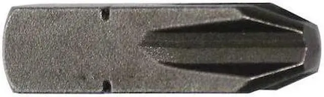 Alt view image 2 of 2 - APEX TOOL GROUP 830-2X-5PK Torsion Bit,SAE,5/16",Square,No 2,PK5