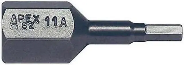 Alt view image 2 of 2 - APEX TOOL GROUP SZ-11-A Torsion Bit, SAE, 7/16", Hex, 5/32", 7/8"