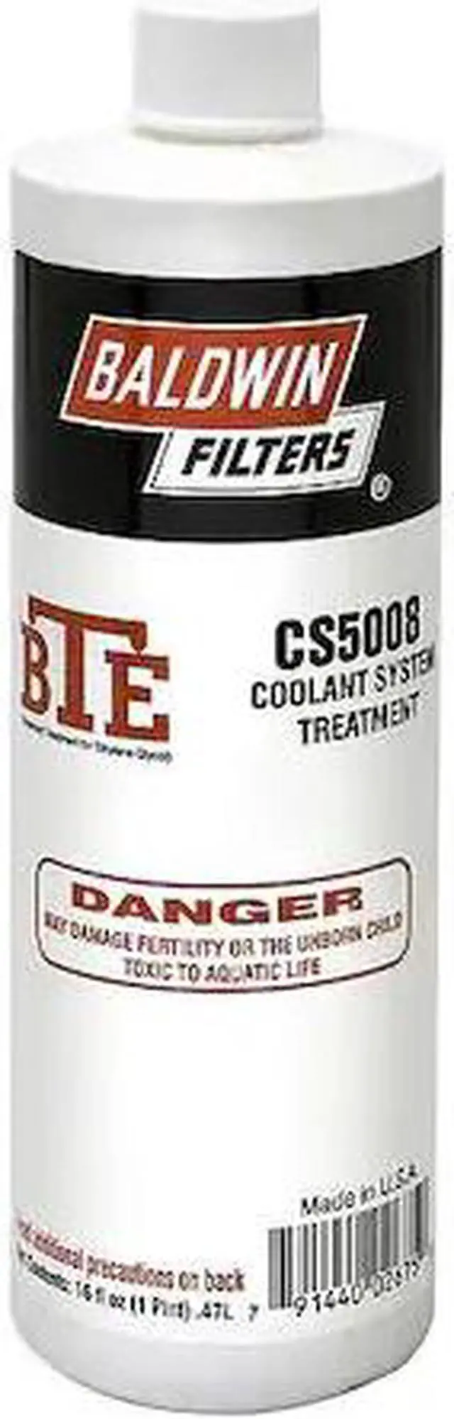 Alt view image 2 of 2 - BALDWIN FILTERS CS5008 BTE Coolant System Treatment, 1 pt.