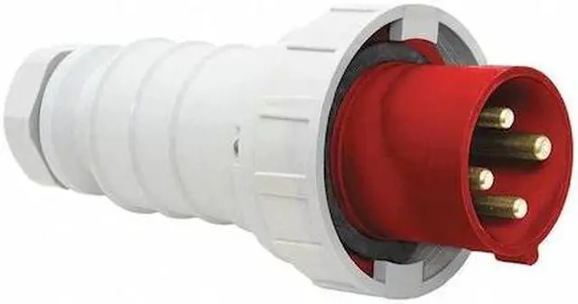 Alt view image 2 of 2 - BRYANT BRY460P7W Pin & Sleeve Plug, 60 A, 480V AC, Three Phase, 3 Pole, IEC