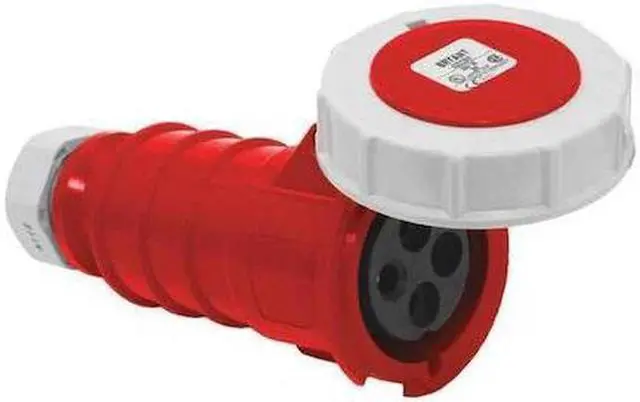 Alt view image 2 of 2 - BRYANT BRY430C7W Watertight Pin & Sleeve Connector, 30 A, 480V AC, Three Phase,