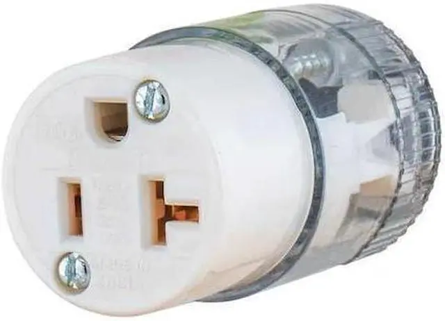 Alt view image 3 of 3 - BRYANT 8369T Straight Blade Connector, 5-20R, 20 A, 125V AC, 2 Pole, 3 Wire,