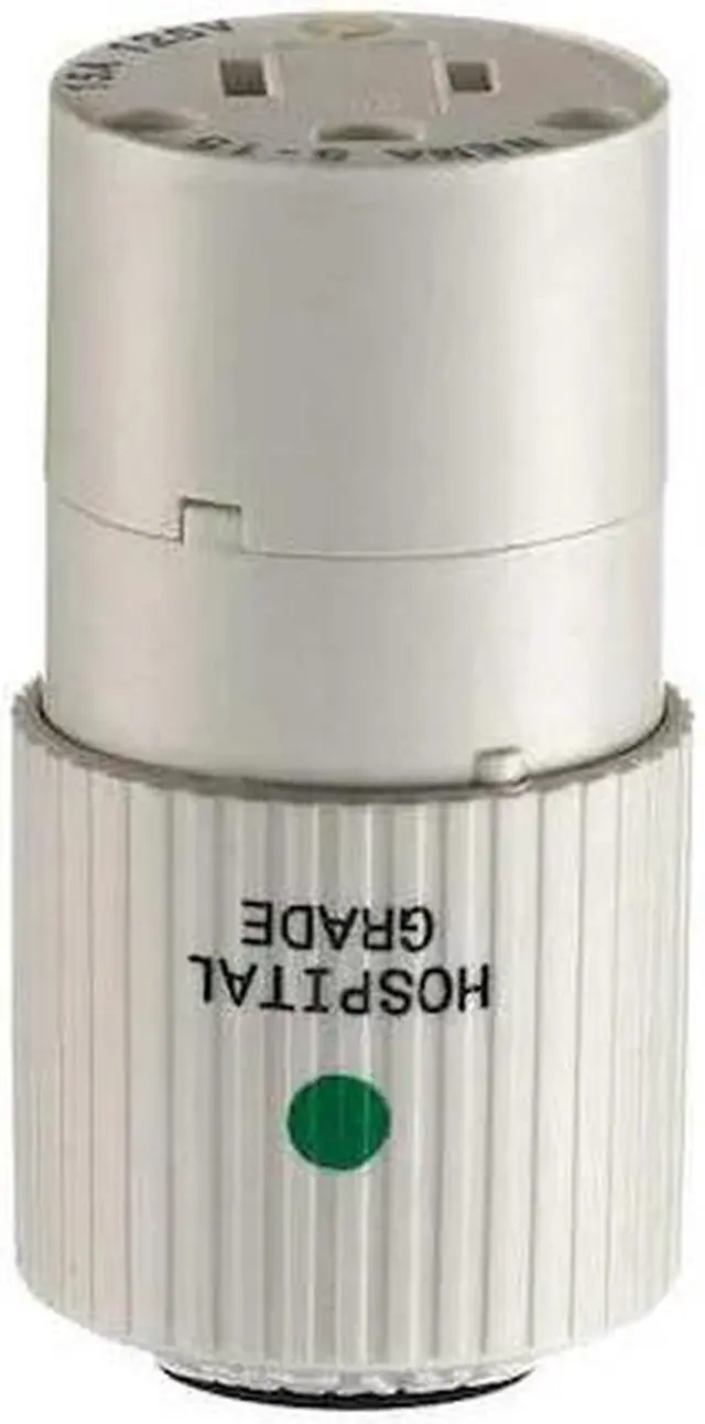 Alt view image 2 of 2 - BRYANT BRY8269NC Straight Blade Connector, 5-15R, 15 A, 125V AC, 2 Pole, 3