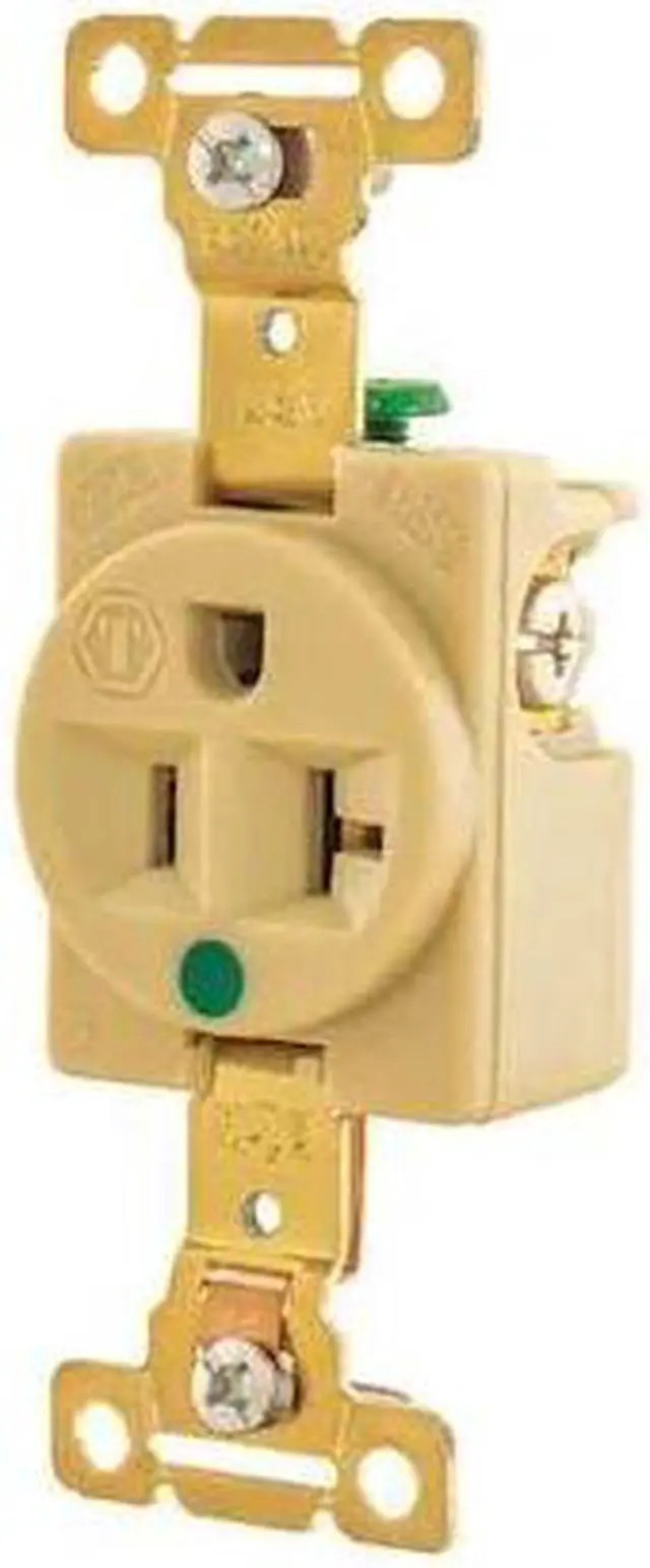 Alt view image 3 of 3 - BRYANT 8310I 20A Single Receptacle 125VAC 5-20R IV