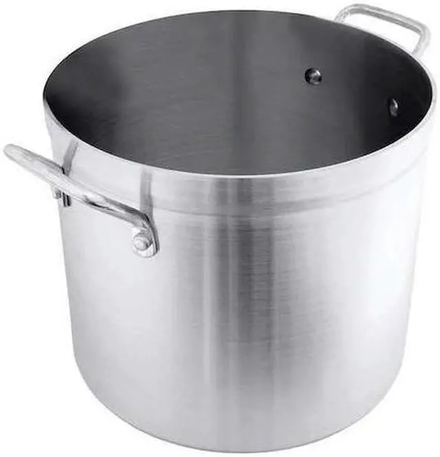 Alt view image 2 of 2 - CRESTWARE HPOT20 Heavy Duty Stock Pot,20 qt,Aluminum