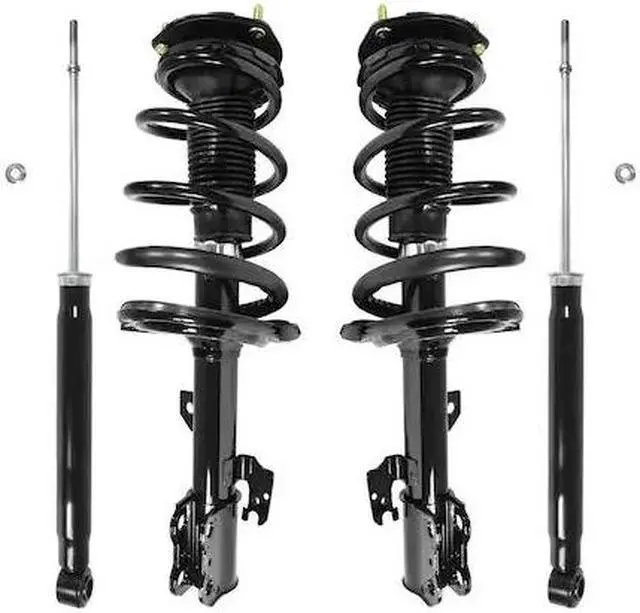 Alt view image 2 of 2 - Unity Automotive 4-11981-254040-001 Fnt & Rr Complete Strut Assembly Shock Kit For 2005-2010 Toyota Sienna