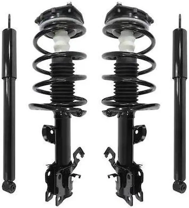 Alt view image 2 of 2 - Unity Automotive 4-11043-255180-001 Fnt & Rr Complete Strut Assembly Shock Kit For 2011-2017 Nissan Juke