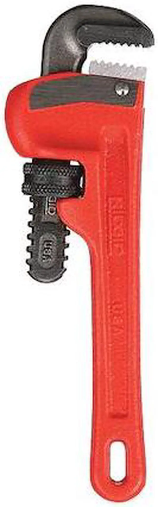 Alt view image 2 of 9 - RIDGID 31000 6 in L 3/4 in Cap. Cast Iron Straight Pipe Wrench