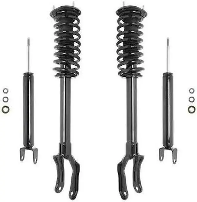 Alt view image 2 of 2 - Unity Automotive 4-11213-256500-001 Fnt & Rr Complete Strut Assembly Shock Kit For 2011-2015 Jeep Grand Cherokee