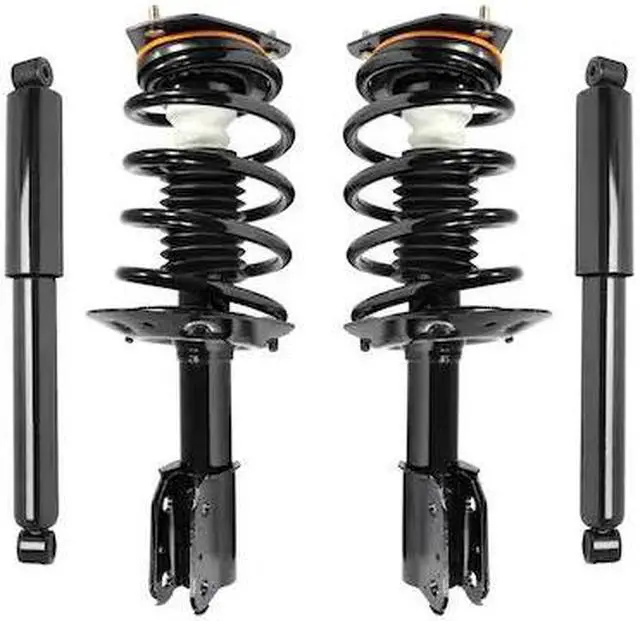 Alt view image 2 of 2 - Unity Automotive 4-11210-251130-001 Fnt & Rr Complete Strut Assembly Shock Kit For 1997-2005 Chevrolet Venture, 1997-2004 Oldsmobile Silhouette, 1999-2005 Pontiac Montana, 1997-1998 Pontaic Transport