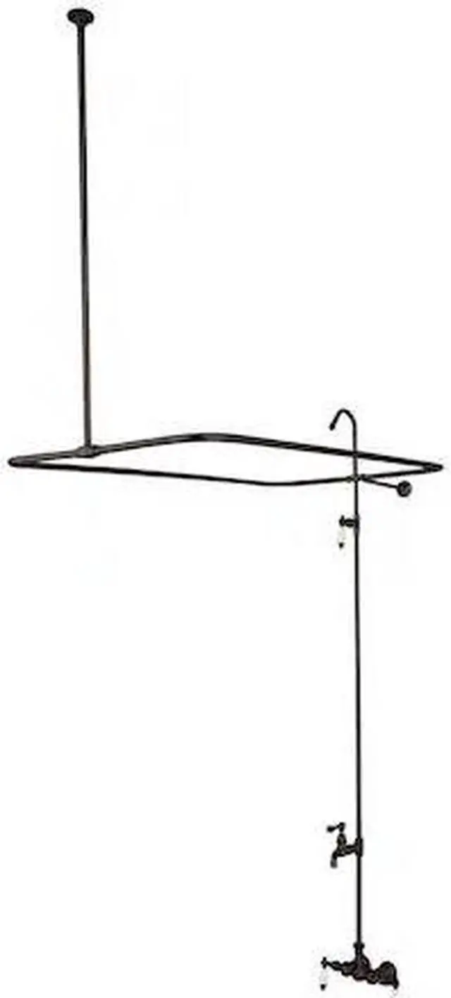 Alt view image 3 of 5 - Kingston Brass CC65T5 Clawfoot Tub Filler , Faucet, Oil Rubbed Bronze