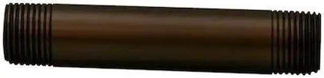 Main image of JONES STEPHENS N2306RB Oil Rubbed Bronze 1/2" x 4" Brass Nipple