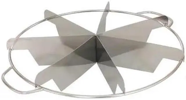 Main image of CRESTWARE SSPIE6 Pie Cutter,SS,6 pcs.