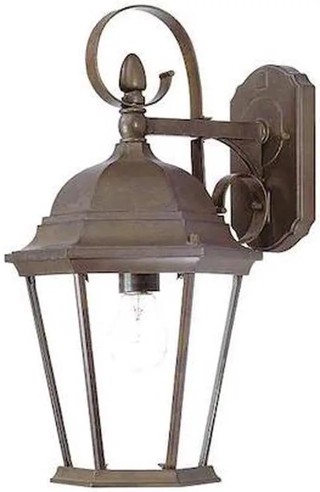 Main image of ACCLAIM LIGHTING 5412BW Wall Light,Burled Walnut,1-Light