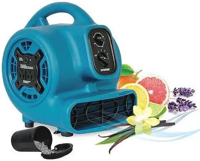 Alt view image 2 of 6 - XPOWER P-260AT Air Mover,Scented,Timer,Power Outlets