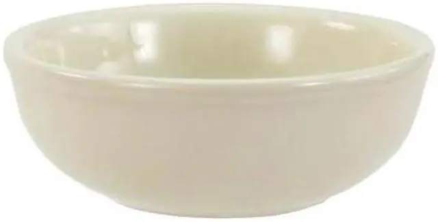 Main image of CRESTWARE CM32 Grapefruit Bowl, 9 oz., Ceramic Bone White PK36