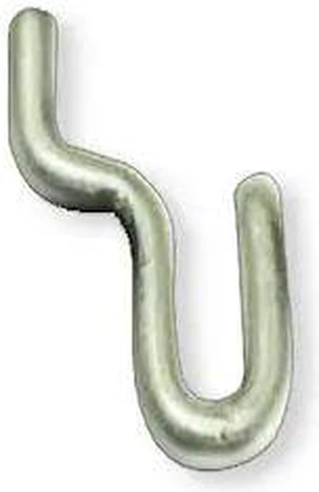 Main image of AZAR DISPLAYS 700022 Metal J Hook for Slatwall & Pegboard, PK20