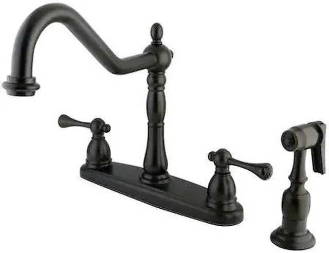 Alt view image 2 of 6 - Kingston Brass KB7755BLBS Kitchen , Faucet, Oil Rubbed Bronze
