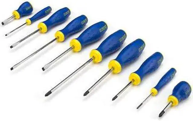 Alt view image 6 of 12 - Estwing 10 Pc. Phillips and Slotted Screwdriver Set 42451