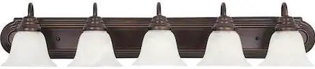 Main image of MAXIM LIGHTING 8015MROI Essentials 5-Light 36" Wide Oil Rubbed Bronze Vanity