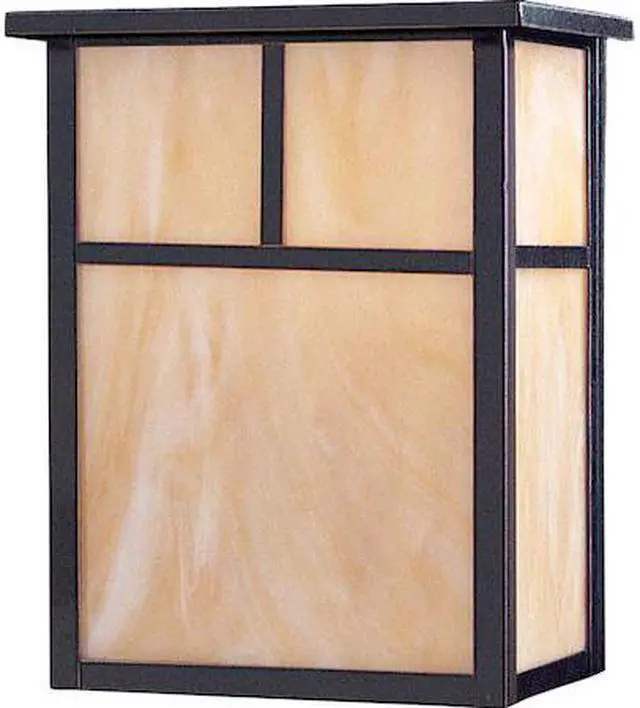 Main image of MAXIM 4051HOBU Coldwater 2-Light 9" Wide Burnished Outdoor Wall Sconce