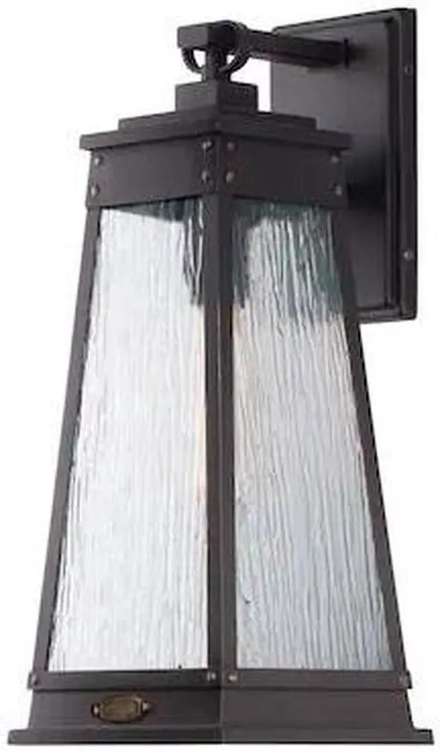 Main image of MAXIM 3044RPOLB Schooner 1-Light 7" Wide Olde Brass Outdoor Wall Sconce