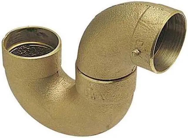 Alt view image 2 of 3 - NIBCO 885 11/2 Cast Bronze, Trap, P-Trap
