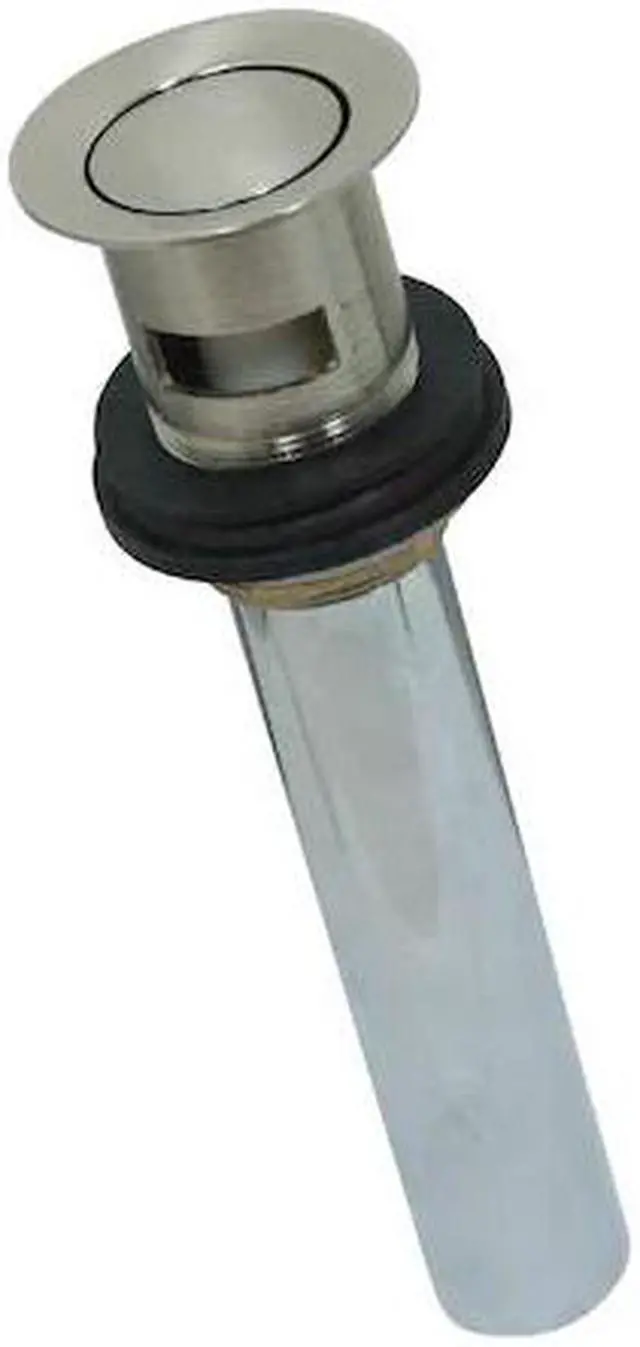 Main image of KINGSTON BRASS KB8108 Brass, Bathroom Sink Drain, Push Pop-Up Drain with