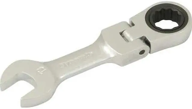 Main image of DYNAMIC D076313 Tools 13mm Stubby Flex Head Ratcheting Wrench