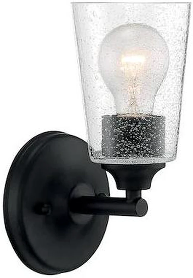 Main image of NUVO 60/7281 Fixture, Vanity, 1-Light, Incandescent, 60W, 120V, A19, Medium