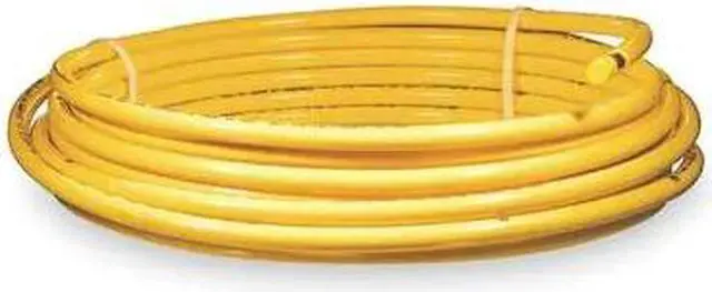 Alt view image 2 of 3 - MUELLER INDUSTRIES DY10050 5/8" OD x 50 ft. YL Plastic Coil Copper Tubing Type