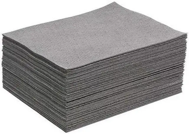 Main image of PIG MAT286 Sorbent Pad, 12 gal, 16 1/2 in x 20 in, Universal, Gray, Polyester,