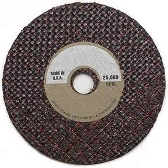 Main image of MIRKA MS-0110 Cutoff wheel, 3 in Dia, 0.040 in Thick, 0.375 in Arbor Hole Size,