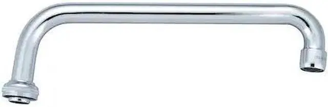 Main image of CENTRAL BRASS SU-363-JA 10" Swivel Tube Spout With Aerator, Polished Chrome