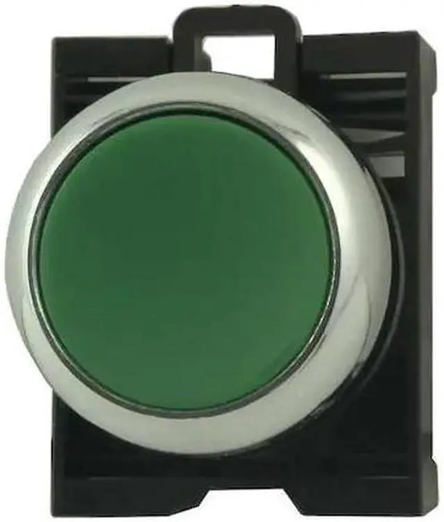 Alt view image 2 of 2 - EATON M22M-D-G Push Button operator, 22 mm, Green