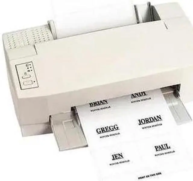 Main image of PARTNERS BRAND BH140 Badge Inserts, Paper, 4" x 3", White, PK300