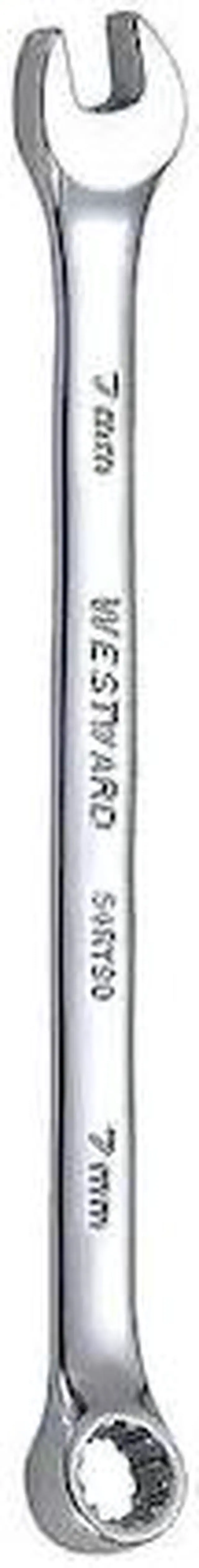 Main image of WESTWARD 54RY90 Combination Wrench,7mm,Metric,12 pt.
