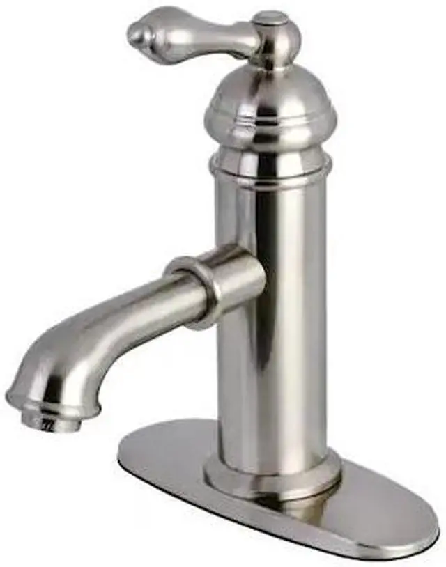 Alt view image 3 of 7 - Kingston Brass KS7418ACL Single Handle Lavatory Faucet, Satin Nickel