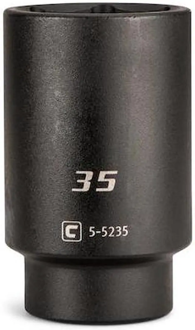 Main image of CAPRI TOOLS 5-5235 1/2 in Drive 35 mm 6-Point Metric Deep Impact Socket
