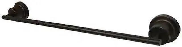 Alt view image 3 of 4 - Kingston Brass BAH8212ORB Concord 18 in. Single Towel Bar, Oil Rubbed Bronze