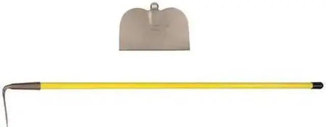 Main image of AMPCO H-101FG Garden/Mixing Hoe,8 x 8 In.,55 In. L