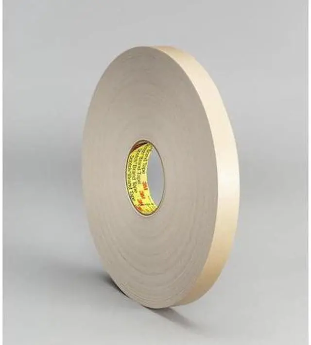 Main image of 3M 4492 Black Foam Mounting Tape  3/8 in Width x 1/32 in Thick  23517 PRICE is per ROLL