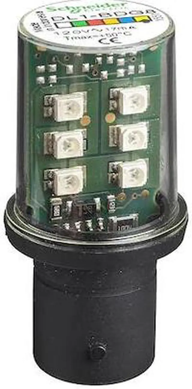 Alt view image 3 of 3 - LED Lamp, Yellow, 120VAC