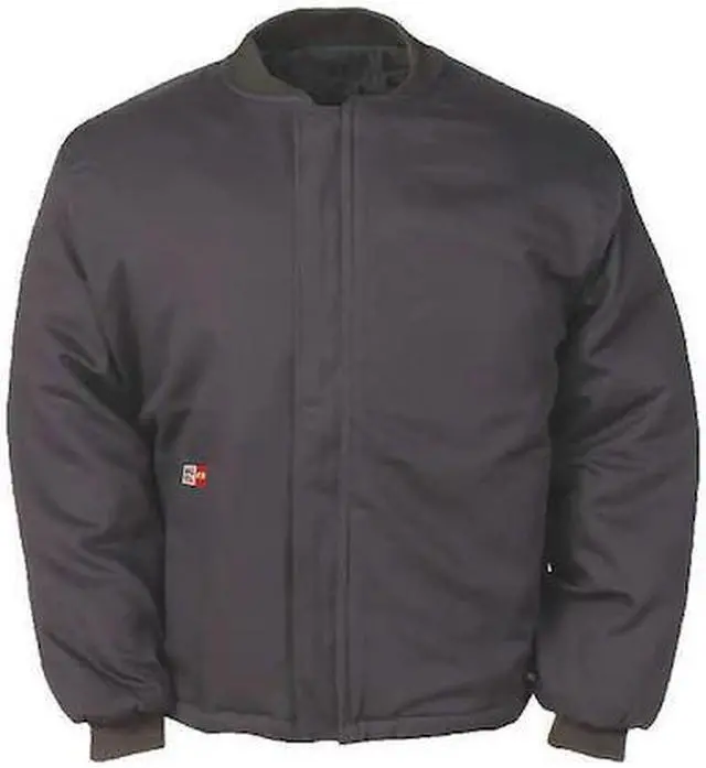 Main image of BIG BILL L2N1US7-LR-NAY FR Liner, 52 cal/sq cm, L, 7 oz Nomex(R), Zipper Closure